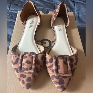 SHEIN Leopard Flats- Super Cute!!!